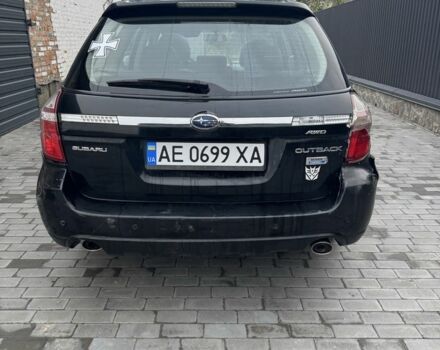 Черный Субару Аутбек, объемом двигателя 2 л и пробегом 255 тыс. км за 2700 $, фото 3 на Automoto.ua