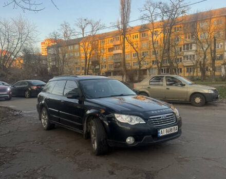 Чорний Субару Аутбек, об'ємом двигуна 3 л та пробігом 235 тис. км за 6500 $, фото 2 на Automoto.ua