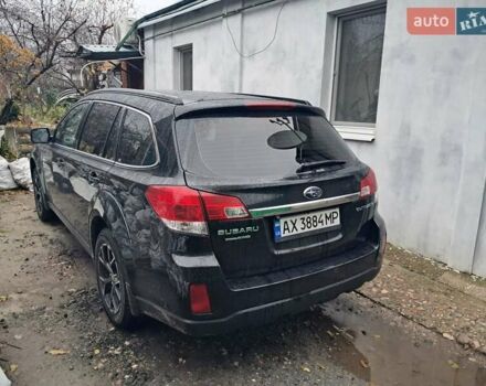 Черный Субару Аутбек, объемом двигателя 2.5 л и пробегом 192 тыс. км за 11000 $, фото 3 на Automoto.ua