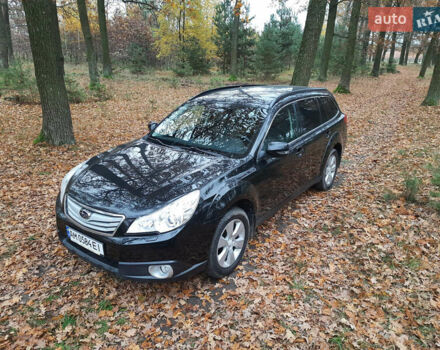 Черный Субару Аутбек, объемом двигателя 2.46 л и пробегом 475 тыс. км за 10000 $, фото 3 на Automoto.ua