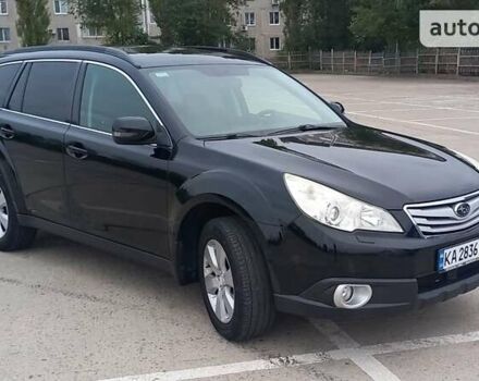 Черный Субару Аутбек, объемом двигателя 2.5 л и пробегом 147 тыс. км за 10800 $, фото 11 на Automoto.ua