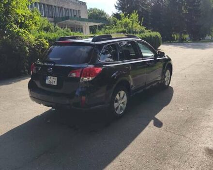 Черный Субару Аутбек, объемом двигателя 2.46 л и пробегом 230 тыс. км за 7300 $, фото 1 на Automoto.ua