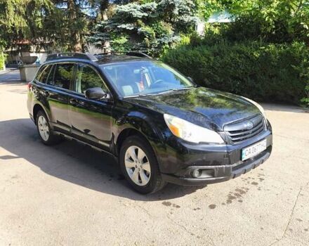 Черный Субару Аутбек, объемом двигателя 2.46 л и пробегом 230 тыс. км за 7300 $, фото 2 на Automoto.ua