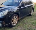 Черный Субару Аутбек, объемом двигателя 2 л и пробегом 170 тыс. км за 13900 $, фото 1 на Automoto.ua