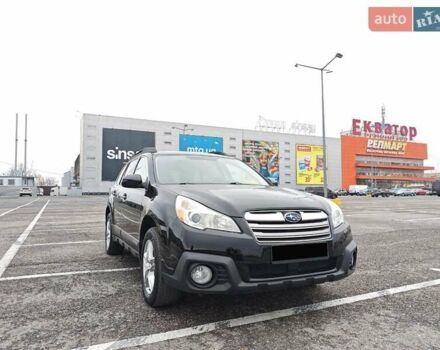 Черный Субару Аутбек, объемом двигателя 2.5 л и пробегом 238 тыс. км за 9800 $, фото 2 на Automoto.ua
