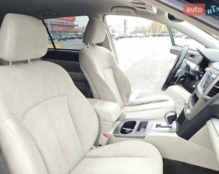 Черный Субару Аутбек, объемом двигателя 2.5 л и пробегом 238 тыс. км за 9800 $, фото 8 на Automoto.ua