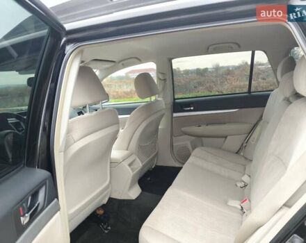 Черный Субару Аутбек, объемом двигателя 2.5 л и пробегом 238 тыс. км за 9800 $, фото 10 на Automoto.ua