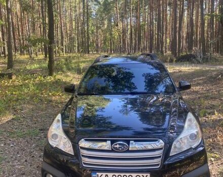 Черный Субару Аутбек, объемом двигателя 2.5 л и пробегом 221 тыс. км за 11000 $, фото 1 на Automoto.ua