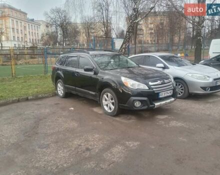 Черный Субару Аутбек, объемом двигателя 2.5 л и пробегом 180 тыс. км за 11000 $, фото 1 на Automoto.ua