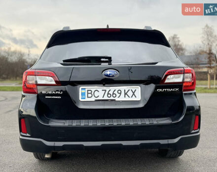 Черный Субару Аутбек, объемом двигателя 2.5 л и пробегом 125 тыс. км за 14990 $, фото 6 на Automoto.ua