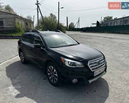 Черный Субару Аутбек, объемом двигателя 2.5 л и пробегом 175 тыс. км за 14400 $, фото 1 на Automoto.ua
