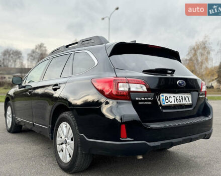Черный Субару Аутбек, объемом двигателя 2.5 л и пробегом 125 тыс. км за 14990 $, фото 5 на Automoto.ua