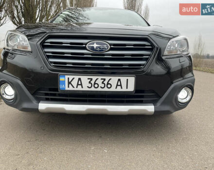 Черный Субару Аутбек, объемом двигателя 2 л и пробегом 103 тыс. км за 18300 $, фото 1 на Automoto.ua