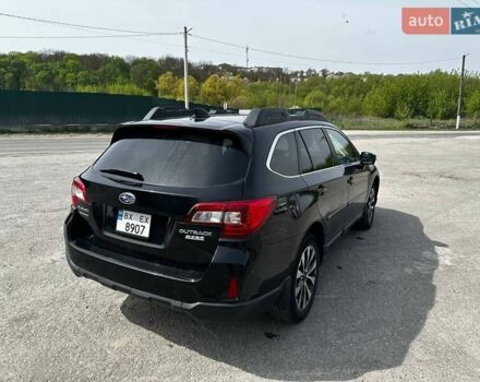 Черный Субару Аутбек, объемом двигателя 2.5 л и пробегом 175 тыс. км за 14400 $, фото 4 на Automoto.ua