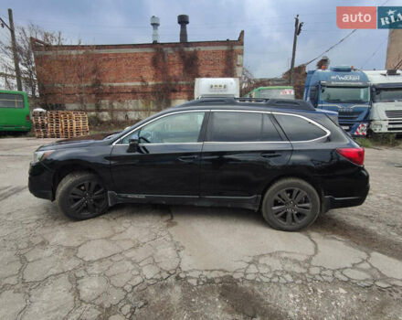 Черный Субару Аутбек, объемом двигателя 2.5 л и пробегом 108 тыс. км за 19400 $, фото 2 на Automoto.ua