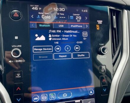 Черный Субару Аутбек, объемом двигателя 2.5 л и пробегом 75 тыс. км за 23500 $, фото 6 на Automoto.ua