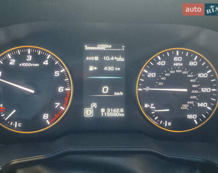 Чорний Субару Аутбек, об'ємом двигуна 2.39 л та пробігом 115 тис. км за 27777 $, фото 17 на Automoto.ua