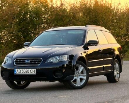 Черный Субару Аутбек, объемом двигателя 3 л и пробегом 300 тыс. км за 5650 $, фото 5 на Automoto.ua