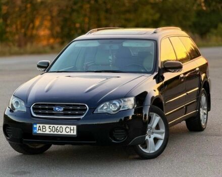 Черный Субару Аутбек, объемом двигателя 3 л и пробегом 300 тыс. км за 5650 $, фото 4 на Automoto.ua