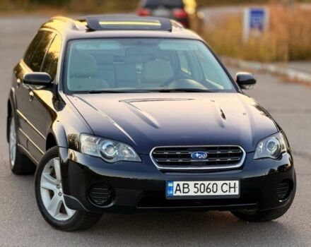 Черный Субару Аутбек, объемом двигателя 3 л и пробегом 300 тыс. км за 5650 $, фото 1 на Automoto.ua