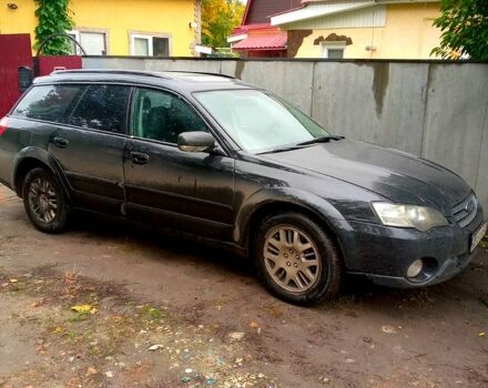 Чорний Субару Аутбек, об'ємом двигуна 2.5 л та пробігом 150 тис. км за 3800 $, фото 1 на Automoto.ua