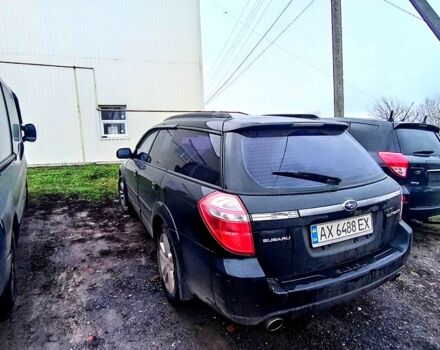 Черный Субару Аутбек, объемом двигателя 2.5 л и пробегом 270 тыс. км за 6500 $, фото 3 на Automoto.ua