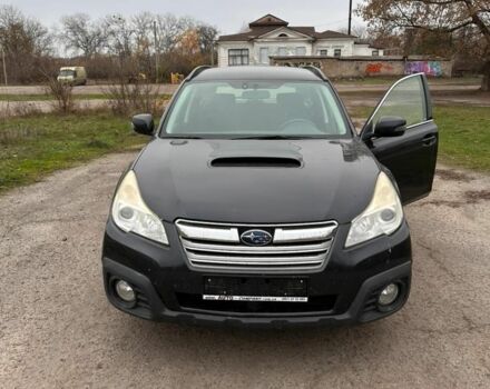 Черный Субару Аутбек, объемом двигателя 2.2 л и пробегом 223 тыс. км за 11000 $, фото 1 на Automoto.ua