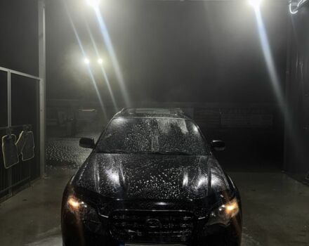 Черный Субару Аутбек, объемом двигателя 3 л и пробегом 450 тыс. км за 6200 $, фото 1 на Automoto.ua