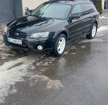 Черный Субару Аутбек, объемом двигателя 2.5 л и пробегом 345 тыс. км за 4900 $, фото 1 на Automoto.ua