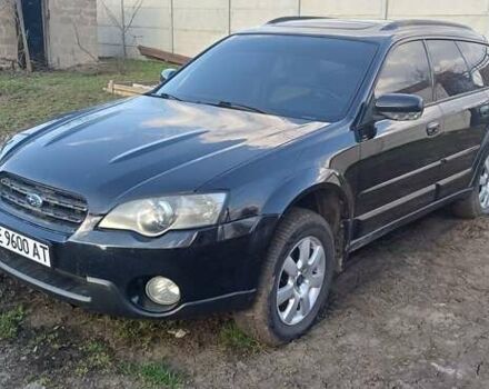 Чорний Субару Аутбек, об'ємом двигуна 3 л та пробігом 300 тис. км за 6400 $, фото 1 на Automoto.ua