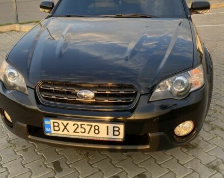 Черный Субару Аутбек, объемом двигателя 3 л и пробегом 3 тыс. км за 7500 $, фото 1 на Automoto.ua
