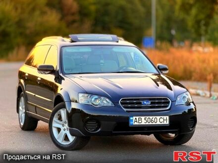 Черный Субару Аутбек, объемом двигателя 3 л и пробегом 250 тыс. км за 6500 $, фото 1 на Automoto.ua