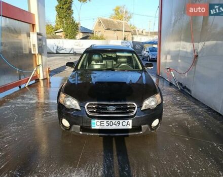 Черный Субару Аутбек, объемом двигателя 2.5 л и пробегом 365 тыс. км за 4500 $, фото 1 на Automoto.ua