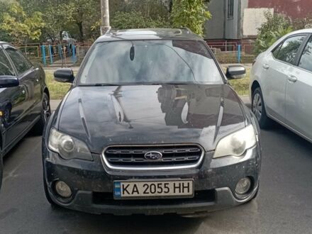 Черный Субару Аутбек, объемом двигателя 2.46 л и пробегом 300 тыс. км за 5200 $, фото 1 на Automoto.ua