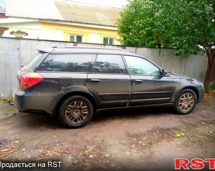 Черный Субару Аутбек, объемом двигателя 2.5 л и пробегом 150 тыс. км за 3800 $, фото 1 на Automoto.ua