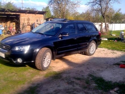 Черный Субару Аутбек, объемом двигателя 2.5 л и пробегом 200 тыс. км за 3950 $, фото 1 на Automoto.ua