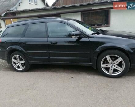 Черный Субару Аутбек, объемом двигателя 2.46 л и пробегом 289 тыс. км за 5700 $, фото 1 на Automoto.ua