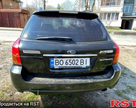Черный Субару Аутбек, объемом двигателя 2.5 л и пробегом 210 тыс. км за 5700 $, фото 1 на Automoto.ua