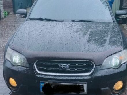 Субару Аутбек 2006 у Києві на Automoto.ua Чорний Субару Аутбек, об'ємом двигуна 2.5 л та пробігом 270 тис. км за 6800 $, фото 1 на Automoto.ua