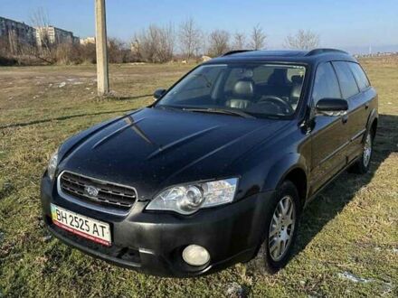 Черный Субару Аутбек, объемом двигателя 2.46 л и пробегом 370 тыс. км за 5000 $, фото 1 на Automoto.ua