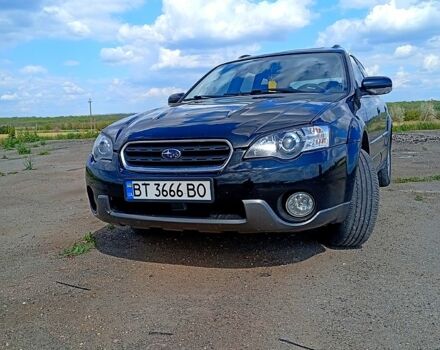 Чорний Субару Аутбек, об'ємом двигуна 2.5 л та пробігом 200 тис. км за 5999 $, фото 1 на Automoto.ua