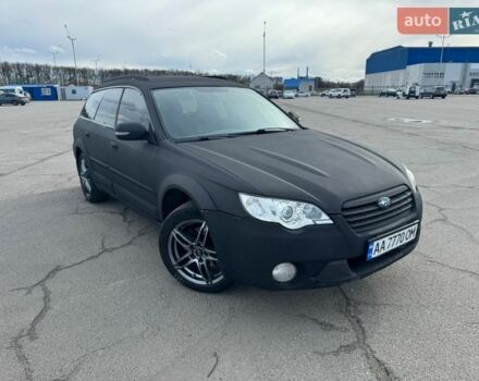 Черный Субару Аутбек, объемом двигателя 2.46 л и пробегом 275 тыс. км за 7700 $, фото 1 на Automoto.ua