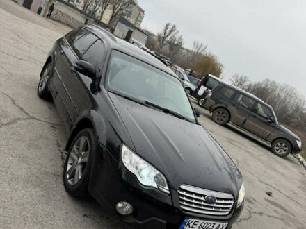 Черный Субару Аутбек, объемом двигателя 2.46 л и пробегом 263 тыс. км за 7300 $, фото 1 на Automoto.ua