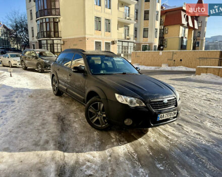 Черный Субару Аутбек, объемом двигателя 2.5 л и пробегом 272 тыс. км за 7900 $, фото 1 на Automoto.ua