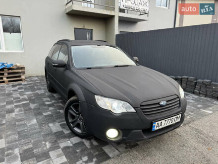 Черный Субару Аутбек, объемом двигателя 2.46 л и пробегом 272 тыс. км за 9000 $, фото 1 на Automoto.ua