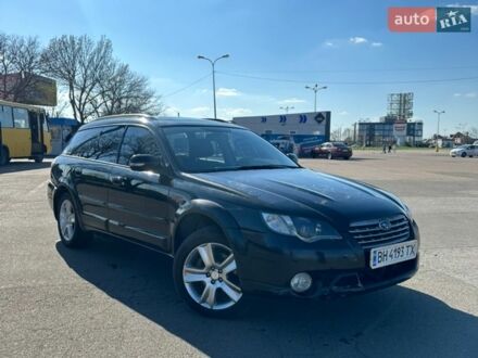 Черный Субару Аутбек, объемом двигателя 2.5 л и пробегом 217 тыс. км за 5500 $, фото 1 на Automoto.ua