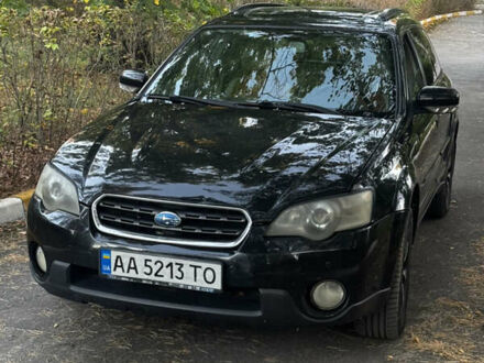 Чорний Субару Аутбек, об'ємом двигуна 3 л та пробігом 301 тис. км за 6500 $, фото 1 на Automoto.ua
