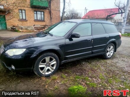 Черный Субару Аутбек, объемом двигателя 2.5 л и пробегом 38000 тыс. км за 6500 $, фото 1 на Automoto.ua
