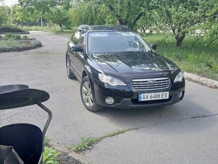 Черный Субару Аутбек, объемом двигателя 2.46 л и пробегом 262 тыс. км за 6400 $, фото 1 на Automoto.ua