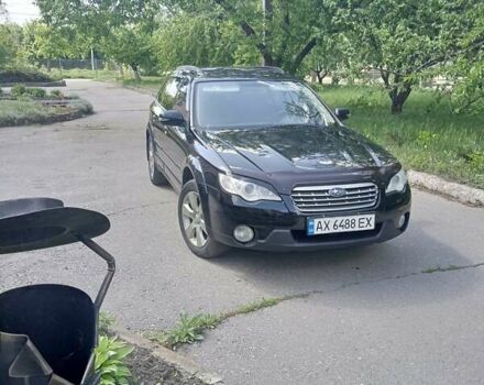 Черный Субару Аутбек, объемом двигателя 2.46 л и пробегом 262 тыс. км за 6400 $, фото 1 на Automoto.ua